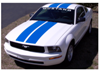 2005-09 Mustang Lemans Racing Stripes - High or No Wing - Hardtop